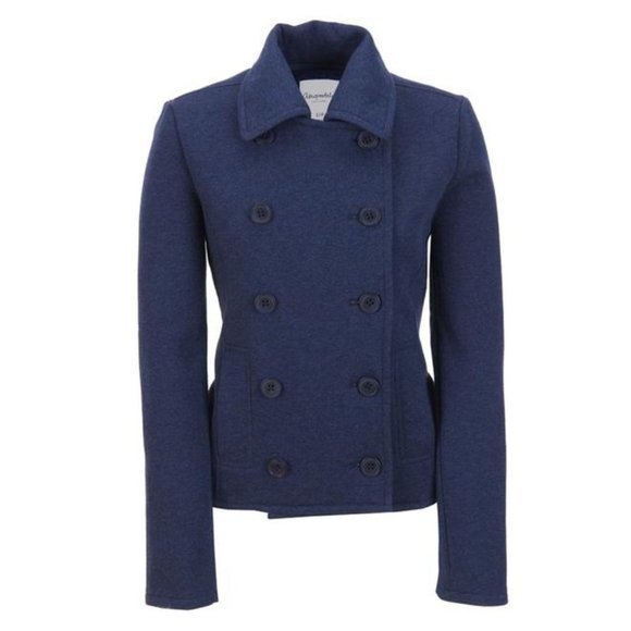 Aeropostale Double Breasted Fleece Pea coat - Picture 2 of 9